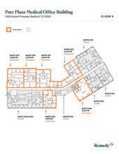 1305 Airport Fwy, Bedford, TX à louer Plan d’étage- Image 2 de 2