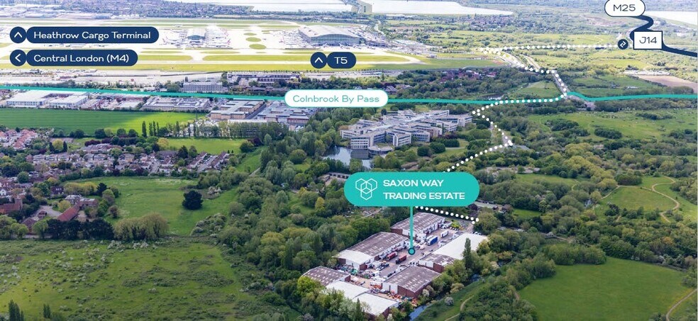 Saxon Way, West Drayton à louer - Photo du bâtiment - Image 3 de 8