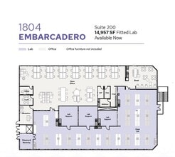 2445 Faber Pl, Palo Alto, CA for lease Floor Plan- Image 1 of 1