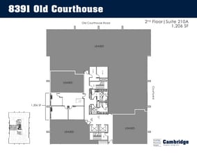 8391 Old Courthouse Rd, Vienna, VA for lease Floor Plan- Image 1 of 1