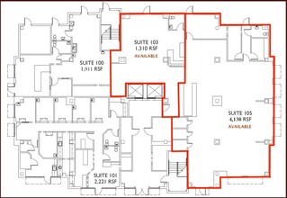 3705 Lakeview Pkwy, Rowlett, TX à louer Plan d’étage- Image 1 de 1