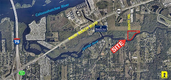 Access Undetermined, Fort Myers, FL for sale Aerial- Image 1 of 2