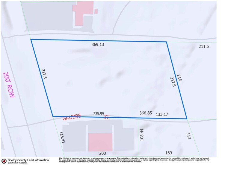 3421 S Pelham Pky, Pelham, AL à vendre - Plan cadastral - Image 2 de 2