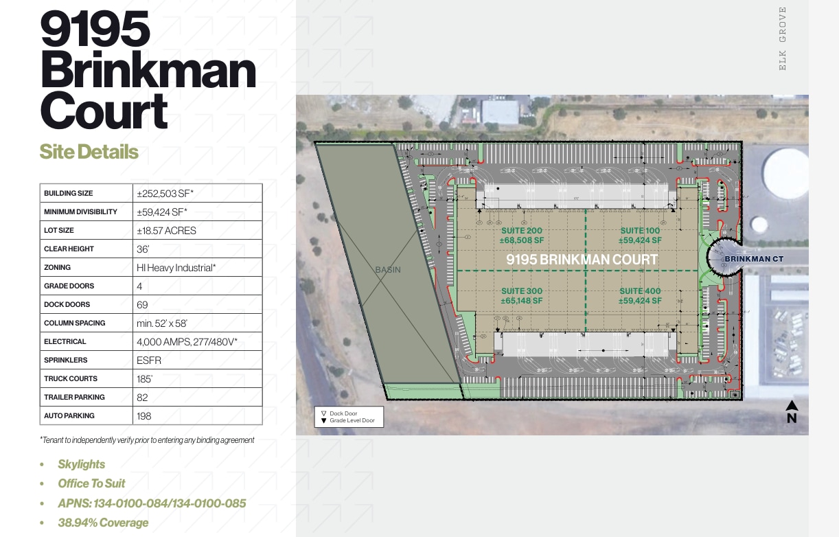 9195 Brinkman Ct, Elk Grove, CA for lease Interior Photo- Image 1 of 1