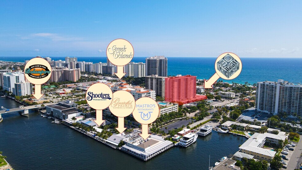 3015 N Ocean Blvd, Fort Lauderdale, FL à vendre - Aérien - Image 3 de 55