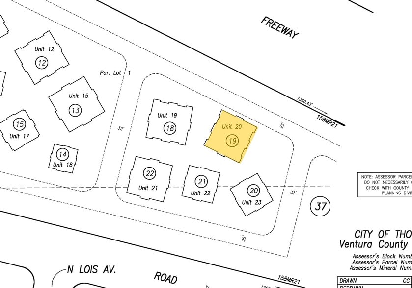 3205 Old Conejo Rd, Thousand Oaks, CA for sale - Plat Map - Image 2 of 12