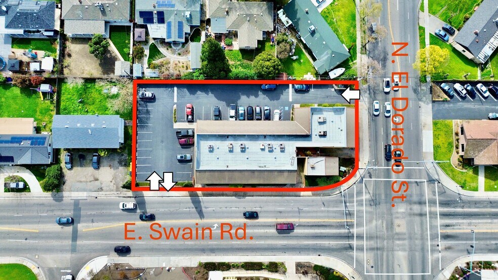 5904 N El Dorado St, Stockton, CA à louer - Aérien - Image 3 de 9