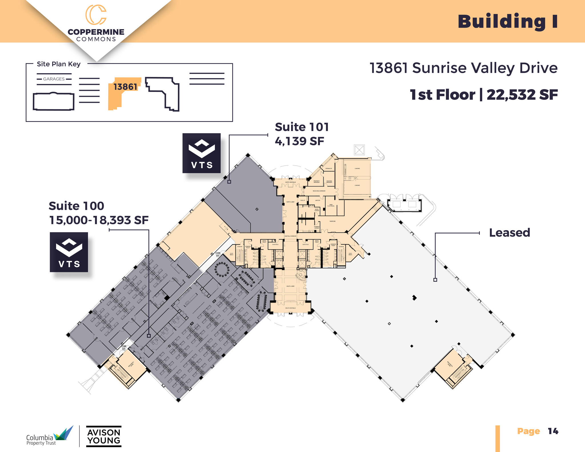 13861 Sunrise Valley Dr, Herndon, VA for lease Floor Plan- Image 1 of 1