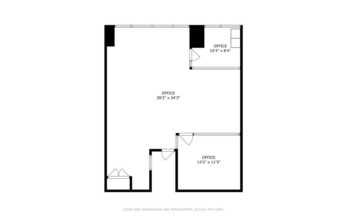 50 W 47th St, New York, NY 10036 - Unit 06 -  - Floor Plan - Image 1 of 8