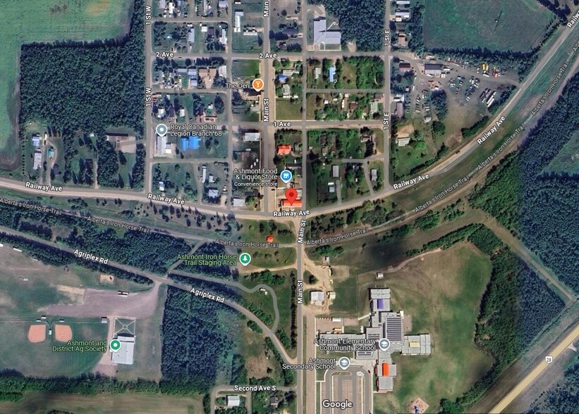 4117 Main St, St Paul County No 19, AB à louer - Aérien - Image 2 de 2