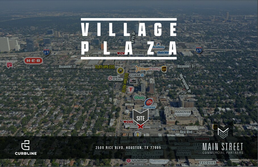 2500-2530 Rice Blvd, Houston, TX à louer - Photo du bâtiment - Image 1 de 7