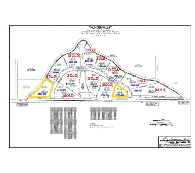 1150 Thunder Valley Cir, Fort Lupton, CO à vendre - Plan de site - Image 2 de 11