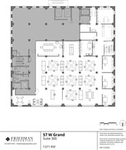 57-59 W Grand Ave, Chicago, IL for lease Floor Plan- Image 1 of 5