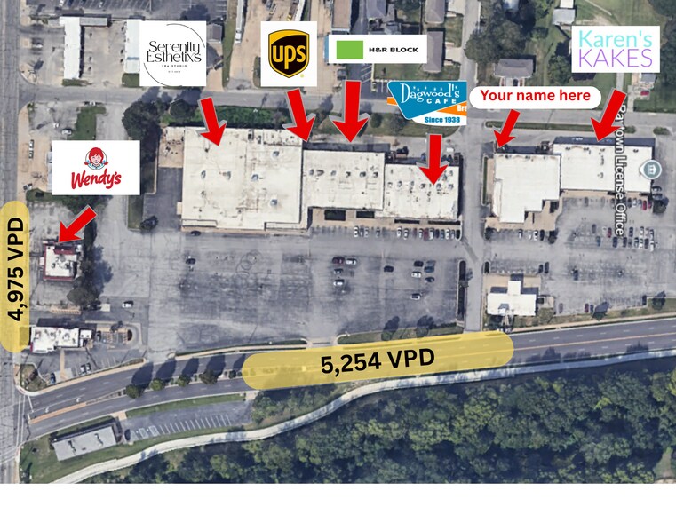 6201-6240 Raytown Tfwy, Raytown, MO à louer - Photo du bâtiment - Image 3 de 10