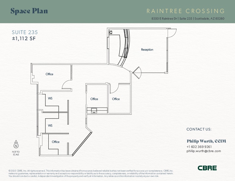 8350 E Raintree Dr, Scottsdale, AZ for lease Floor Plan- Image 1 of 1