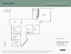 8350 E Raintree Dr, Scottsdale, AZ for lease Floor Plan- Image 1 of 1