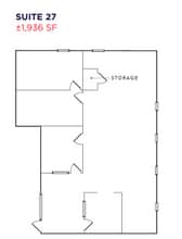 3033 Moorpark Ave, San Jose, CA à louer Plan d’étage- Image 1 de 1