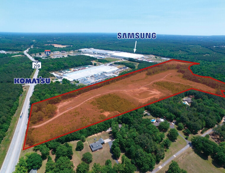Highway 219, Newberry, SC for sale - Aerial - Image 1 of 3