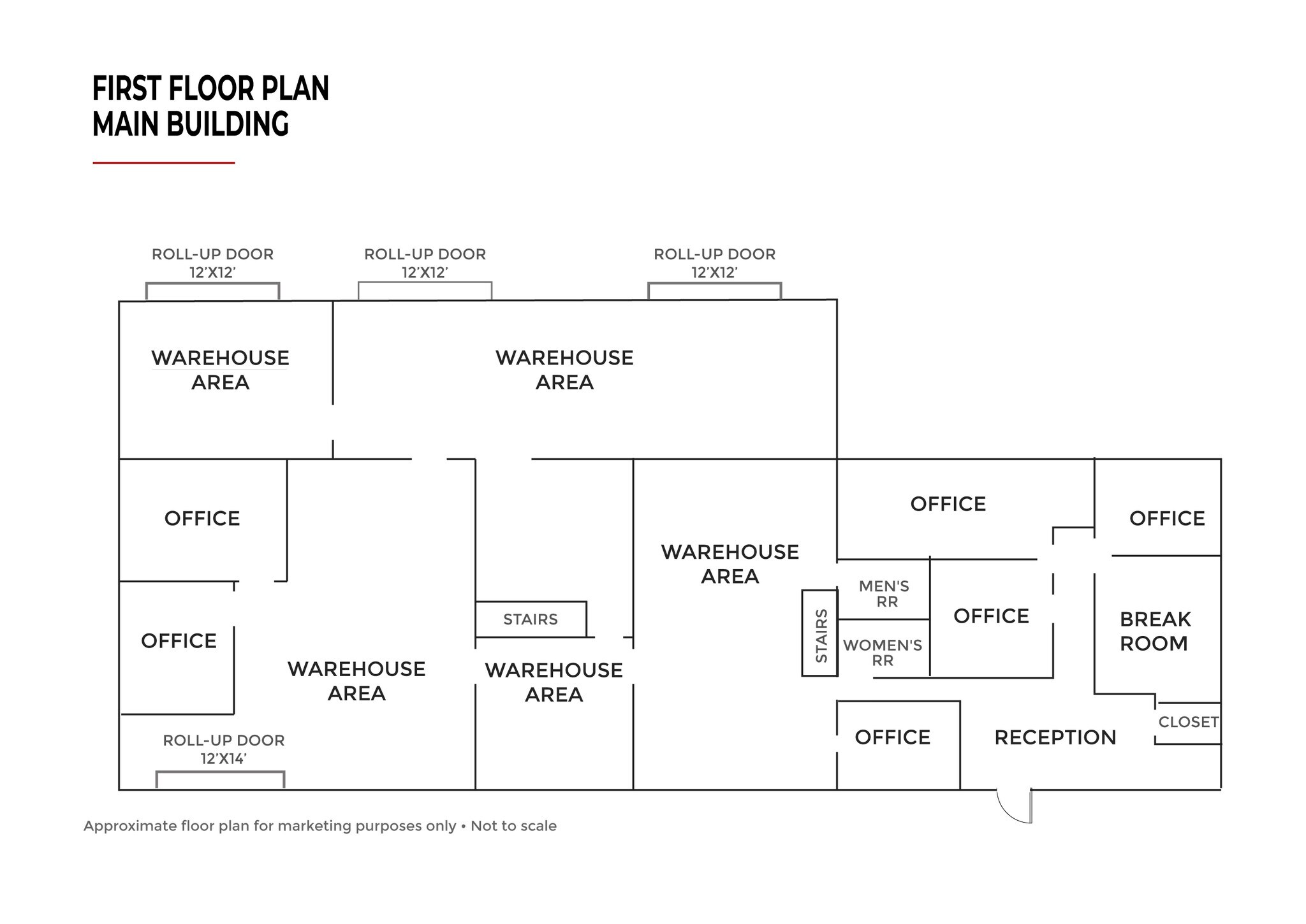 483 Shelley St, Springfield, OR for lease Floor Plan- Image 1 of 7