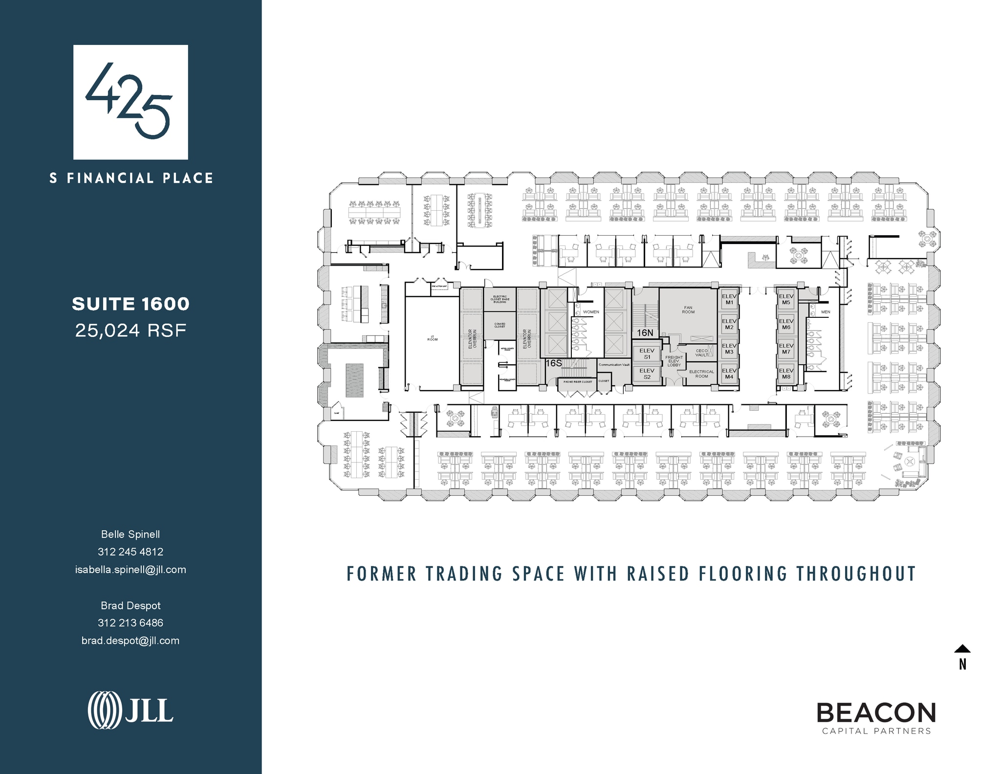 425 S Financial Pl, Chicago, IL for lease Floor Plan- Image 1 of 7