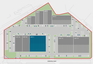 Horsfield Way, Stockport à louer Plan de site- Image 1 de 1