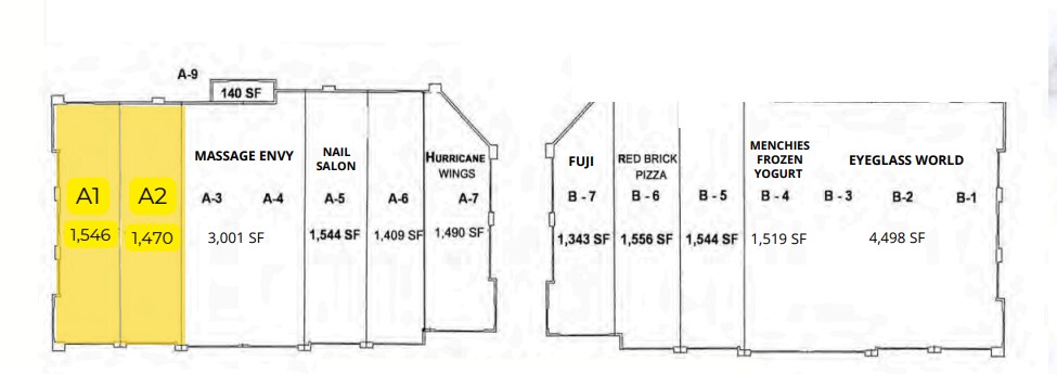 6345 Naples Blvd, Naples, FL à louer - Plan d’étage - Image 2 de 4