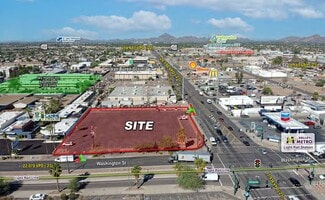 Plus de détails pour NWC 24th St & Washington St, Phoenix, AZ - Terrain à vendre