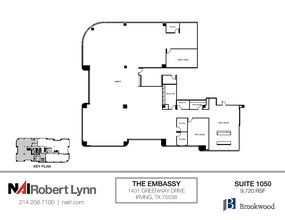 1431 Greenway Dr, Irving, TX for lease Floor Plan- Image 1 of 6