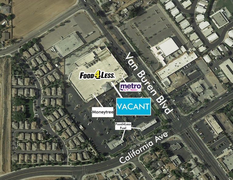 4250 Van Buren Blvd, Riverside, CA à louer - Aérien - Image 2 de 6