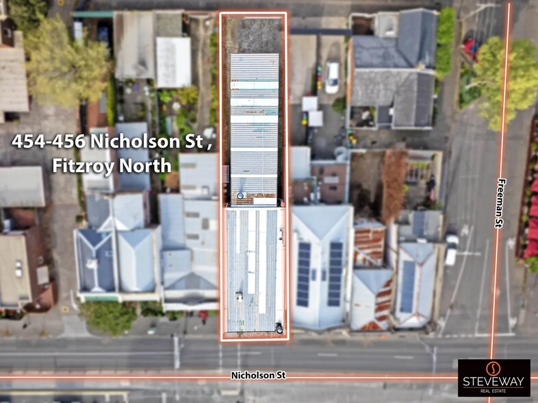 454-456 Nicholson St, Fitzroy North for sale - Aerial - Image 2 of 2