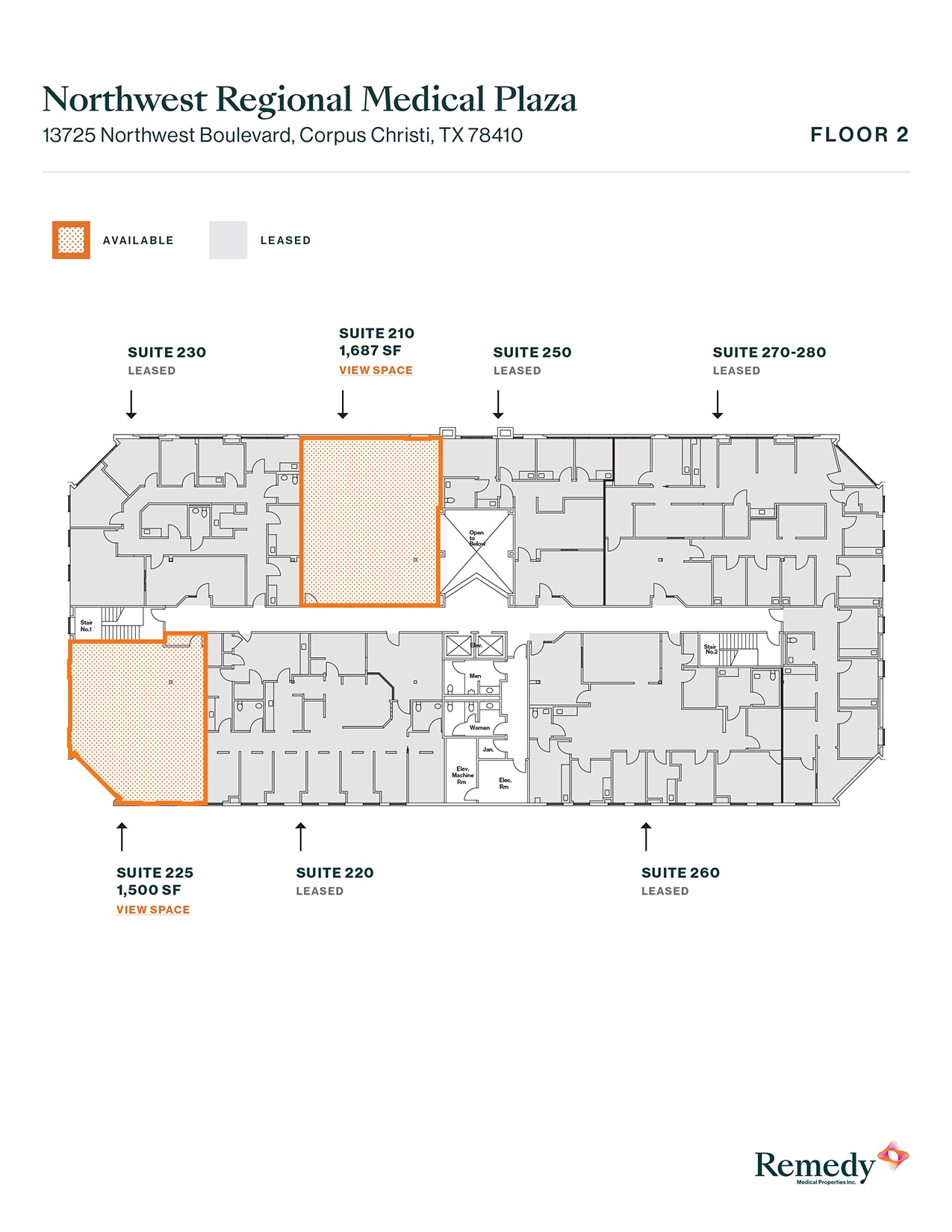 13725 Northwest Blvd, Corpus Christi, TX for lease Floor Plan- Image 1 of 1