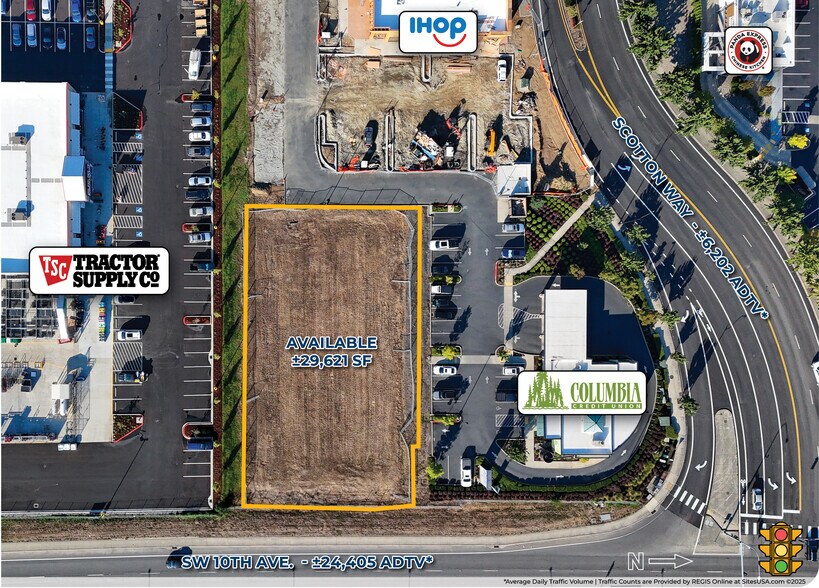 Battle Ground Retail Sites portefeuille de 2 propriétés à vendre sur LoopNet.ca - Aérien - Image 3 de 6