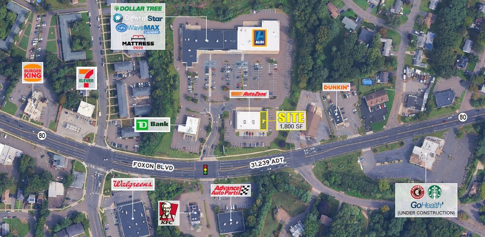 468-470 Foxon Blvd, New Haven, CT à louer - Photo du bâtiment - Image 3 de 6