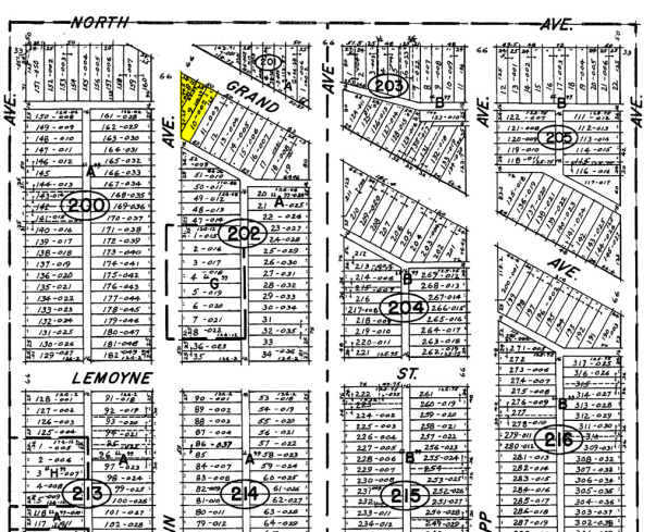 4329 W Grand Ave, Chicago, IL à louer - Plan cadastral - Image 2 de 2
