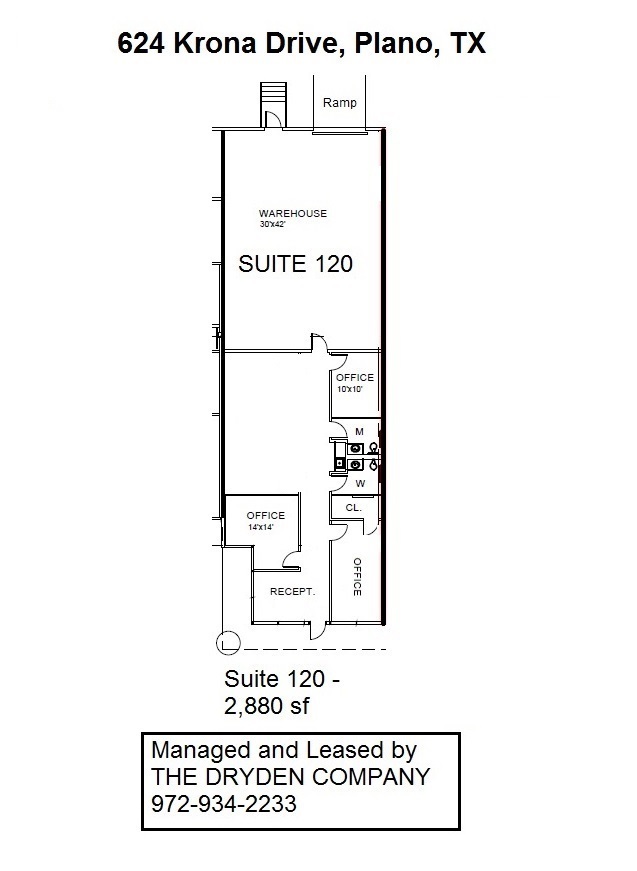 624 Krona Dr, Plano, TX for lease Floor Plan- Image 1 of 1