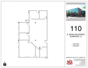 110 E Schiller St, Elmhurst, IL for lease Site Plan- Image 1 of 1