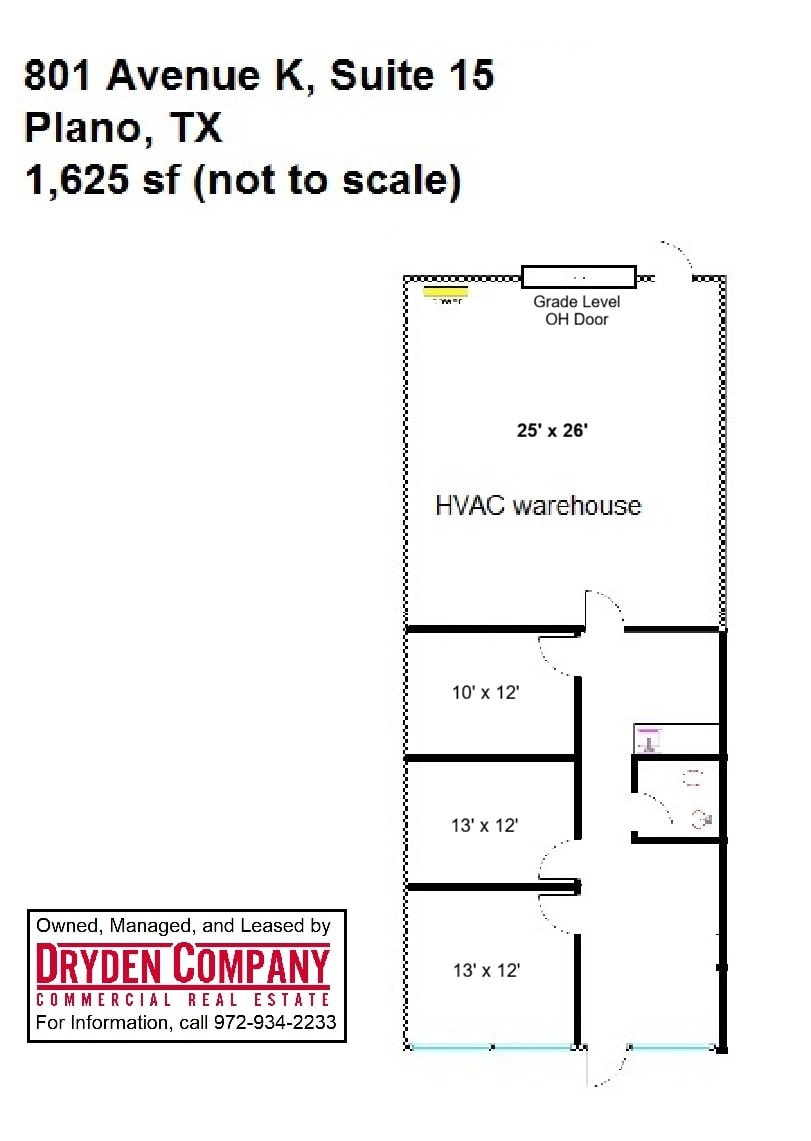 801 K Ave, Plano, TX for lease Floor Plan- Image 1 of 1