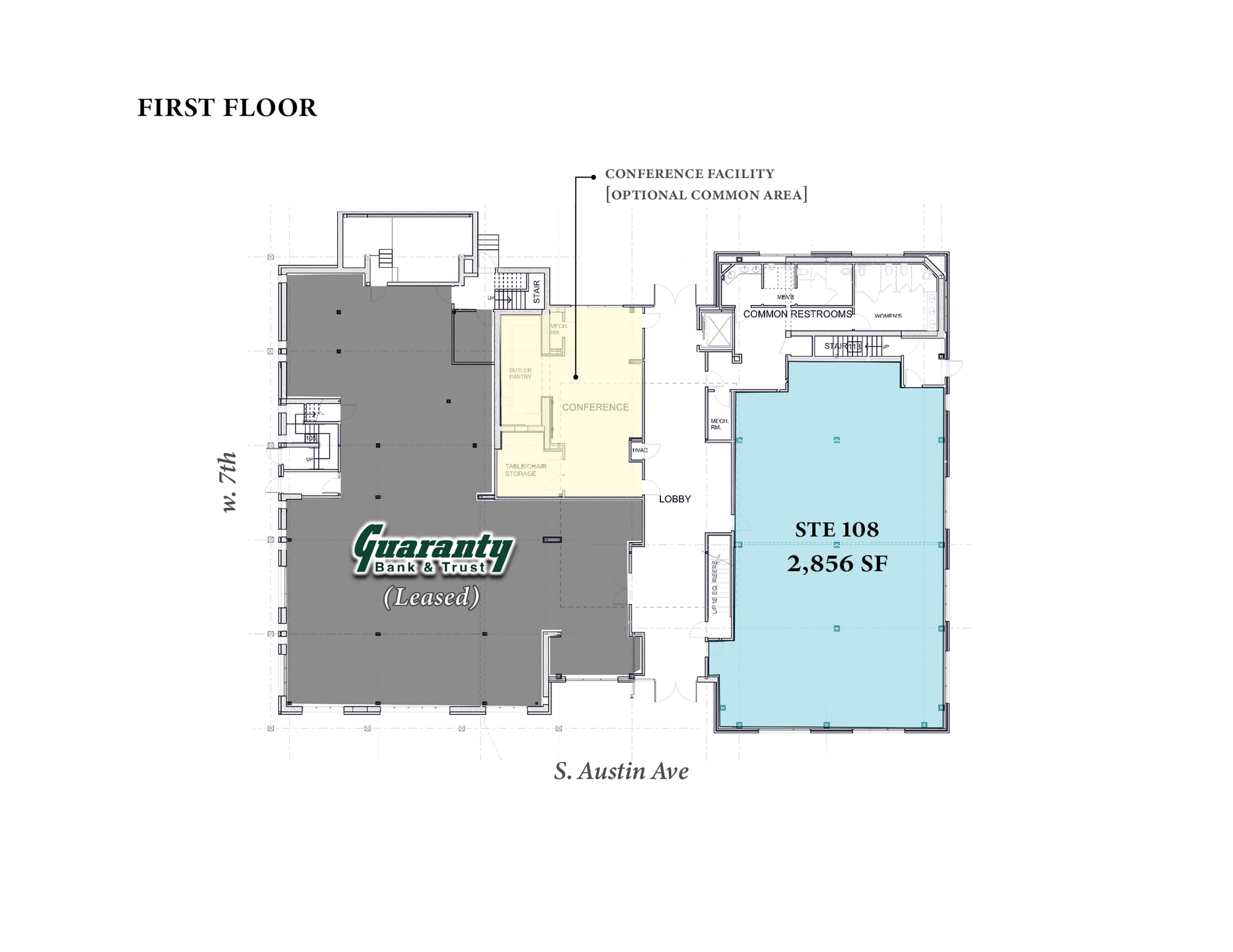 624 S Austin Ave, Georgetown, TX à louer Plan d  tage- Image 1 de 1