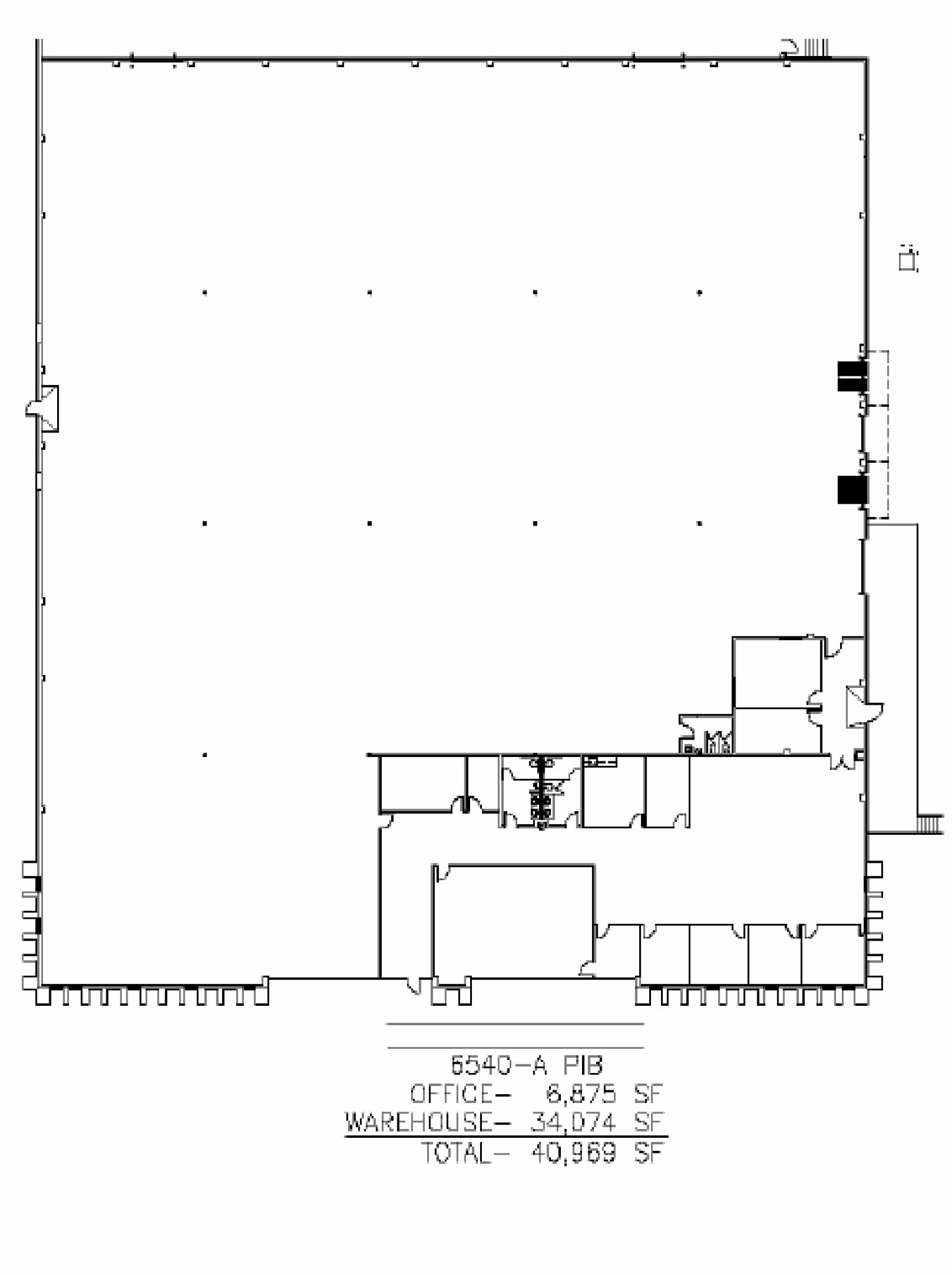 6540 Peachtree Industrial Blvd, Peachtree Corners, GA for lease Floor Plan- Image 1 of 1