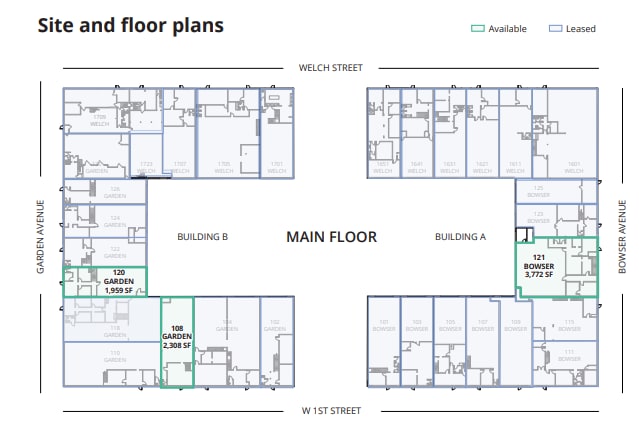 1701-1711 Welch St, North Vancouver, BC for lease Floor Plan- Image 1 of 1