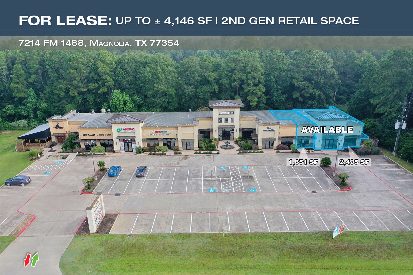 7214 FM-1488 Rd, Magnolia, TX for lease Primary Photo- Image 1 of 37