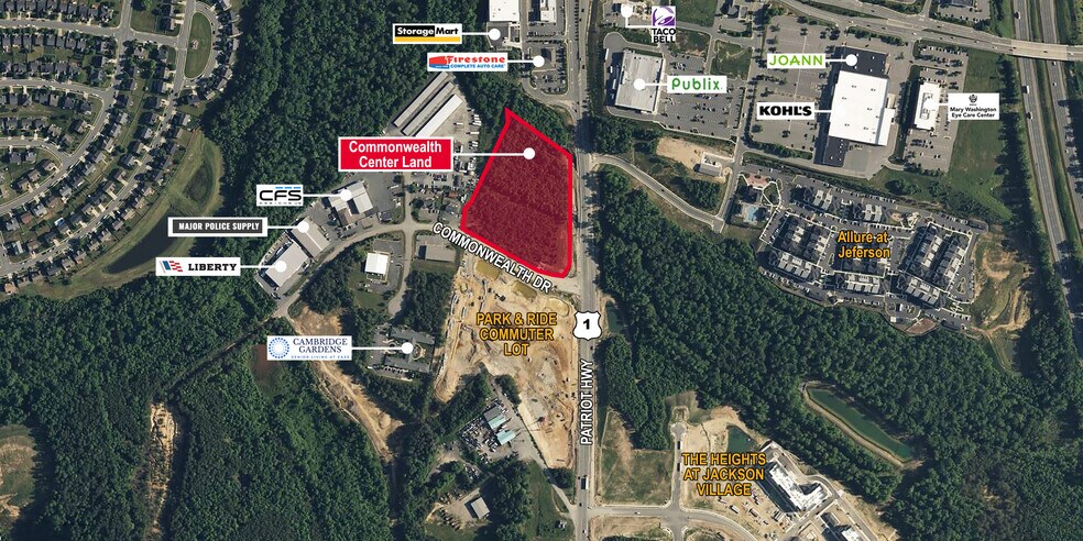 Commonwealth Dr, Fredericksburg, VA for sale - Building Photo - Image 1 of 1