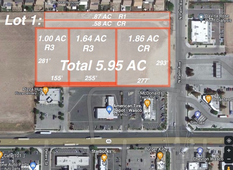 300 N Palm Ave, Wasco, CA for sale - Building Photo - Image 1 of 2