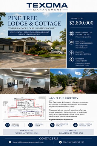More details for 5128 Pine Ave, Pasadena, TX - Health Care for Sale