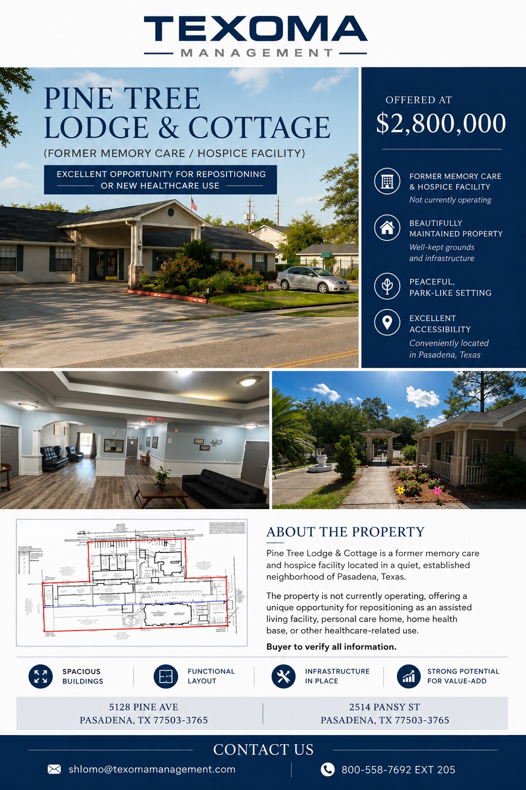 5128 Pine Ave, Pasadena, TX à vendre Photo du bâtiment- Image 1 de 14