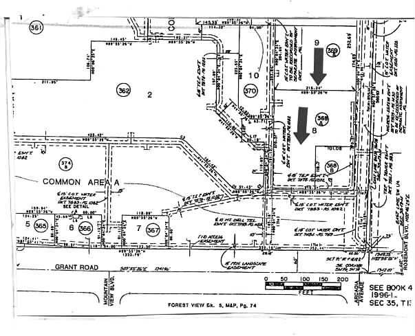 4861 E Grant Rd, Tucson, AZ for lease - Plat Map - Image 2 of 12