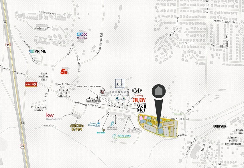 0 Johnson Mill Blvd, Fayetteville, AR à louer - Photo du voisinage - Image 3 de 22