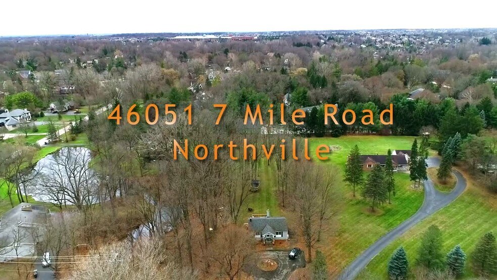 46051 7 Mile Rd, Northville, MI à vendre - Vidéo sur l’inscription commerciale - Image 2 de 35