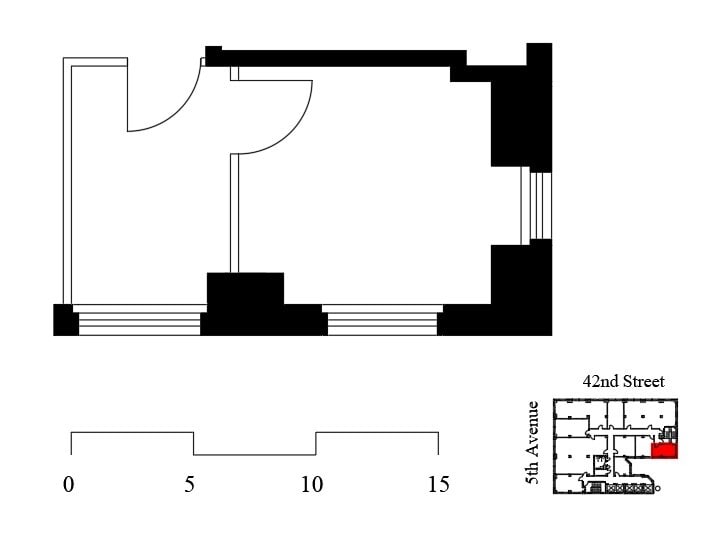 501 Fifth Ave, New York, NY à louer Plan d’étage- Image 1 de 1