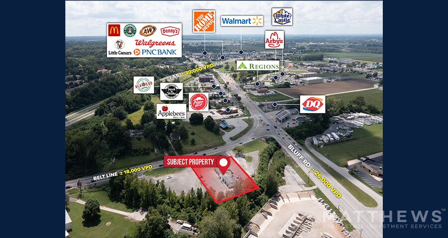 1931 Belt Line Rd, Collinsville, IL à vendre - Photo du bâtiment - Image 2 de 2